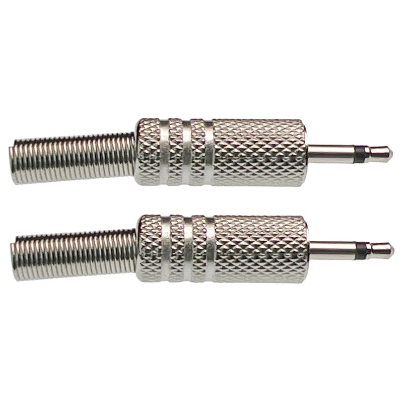 CESS 2.5mm Mono TS Plug Jack Solder Audio Cable Connector (2 Pack) - Image 5